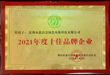 2021年度十佳品牌企業(yè)